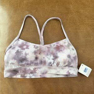 Lululemon Athletica Lavender Tie-Dye Sports Bra